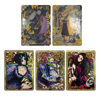 Anime Demon Slayer Mr-Hollow Metal Card Characters Kamado Nanjirou Kamado Nezuko Agatsuma Zenitsu Collection Card Birthday Gift