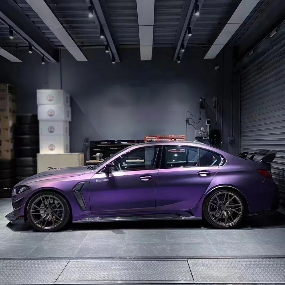 WRAPMASTER 1.52*18 metre    matte purple red sticker auto wrappens car vinyl wrap