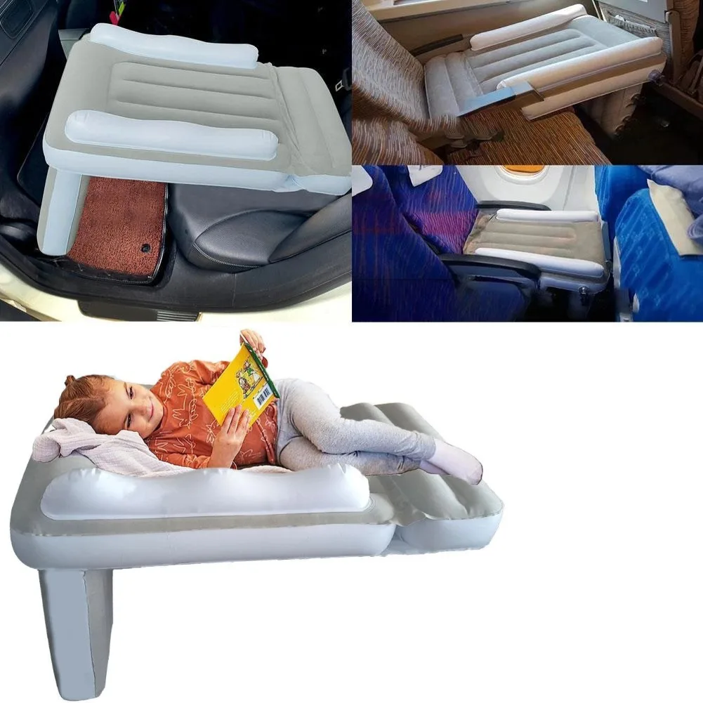 

Inflatable Car Airplane Bed For Kid Baby Portable Extender Sleeping Mattress For Travel Car Trip Airplane Seat Car Accessories
