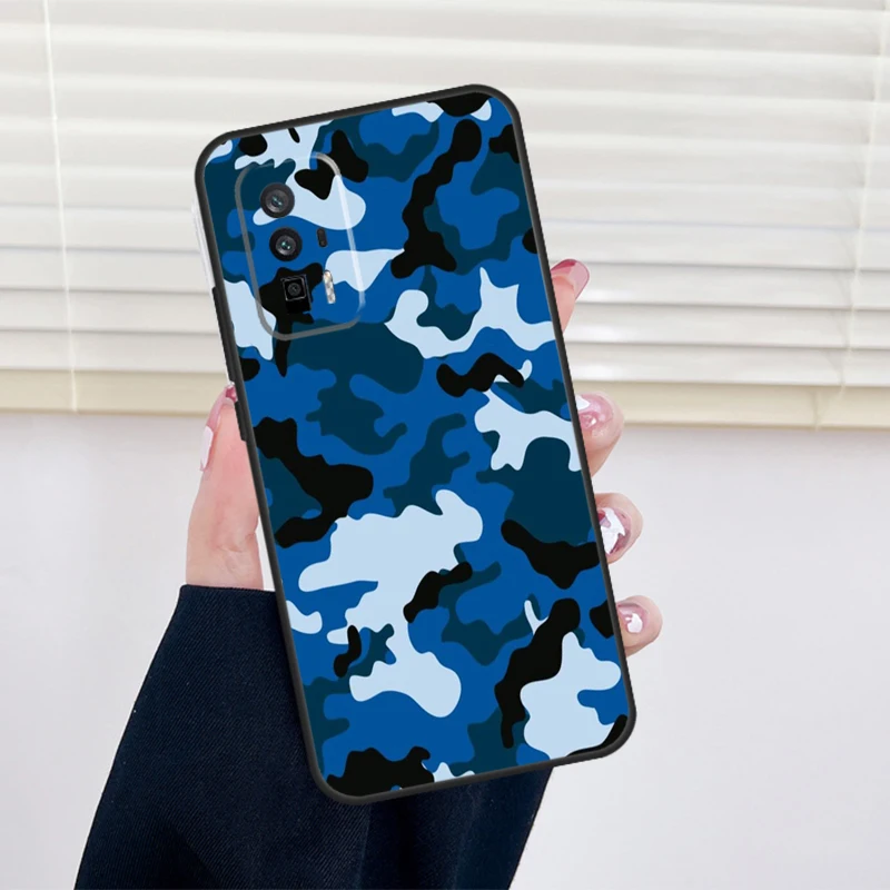 Capa de camuflagem para Xiaomi POCO, Capa Militar, Exército, Pro, X5, Pro, X3, F5, M6, M5s, X4, GT, F3, F4, 12X, 13 Ultra, 11T, 12T, pro 12