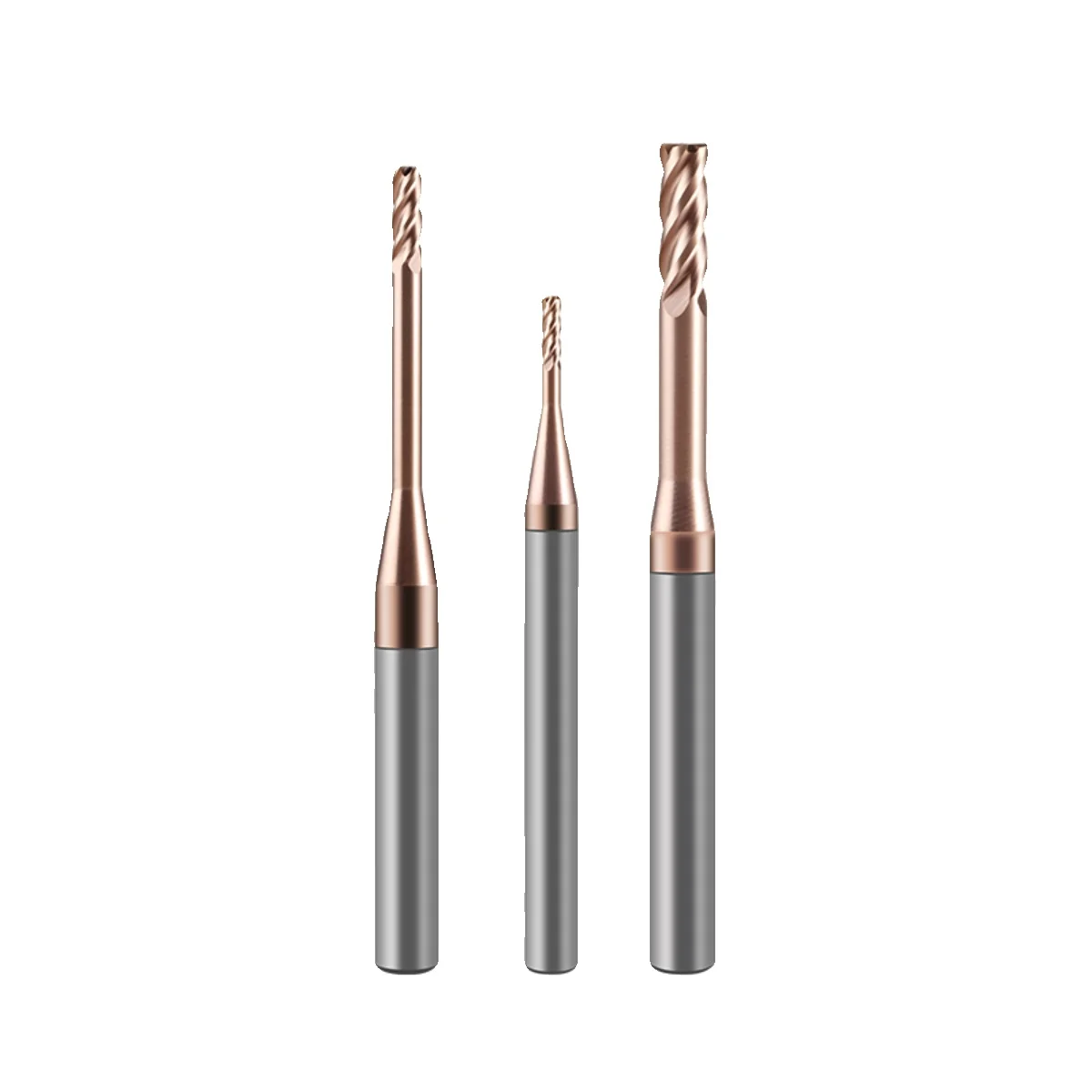 1pc HRC55  2Flute Carbide Micro End Mill CNC Deep Groove Long Neck Endmills 0.3MM Processing Wood Tool Milling Cutter Routerbits