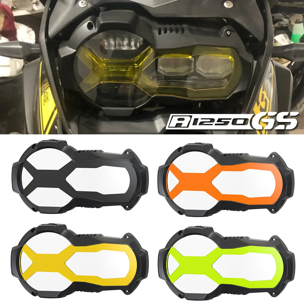 New Motorcycle Headlight Protector For BMW R1200GS GSA R1250GS LC Adventure With 4 Colours Fluorescent Cover 2013-2024 2023 2022