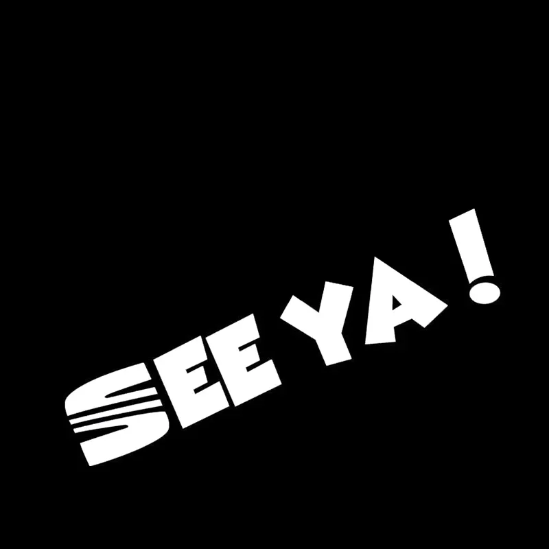 

Jpct See Ya Stickers Cross Country Diesel Vehicle Motorcycle Accessories Decoration Personalized Refrigerator Car Decal PVC