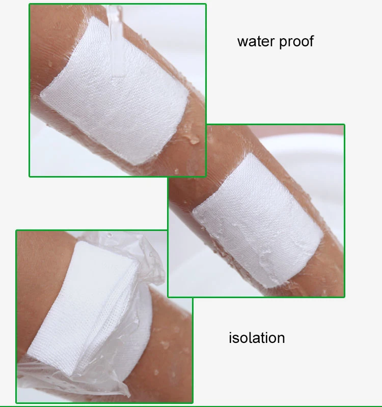 Transparent PU Film Adhesive Tape Bandage Waterproof Anti-allergic Wound Dressing Fixation Tape Trauma Protect First Aid kits