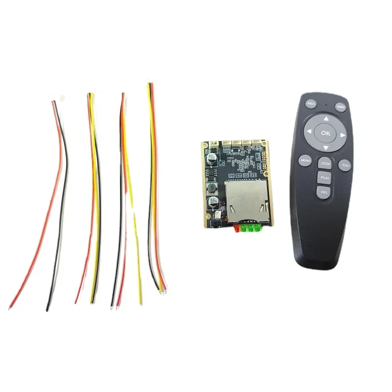 الجملة 5 قطعة في الوقت الحقيقي 1CH Mini HD XBOX DVR لوحة دارات مطبوعة حتى D1(704*576) 30fps دعم 512GB بطاقة sd الأمن مسجل رقمي