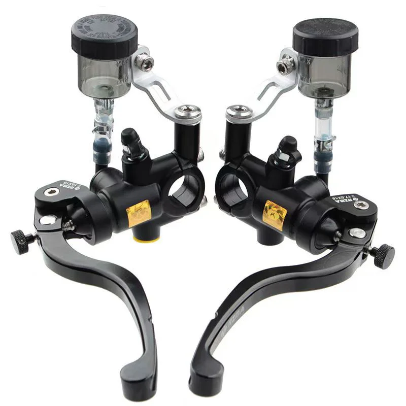 Direct Push Braking Up and Down Hydraulics for Motorcycle Pump Accessories Before and After T15