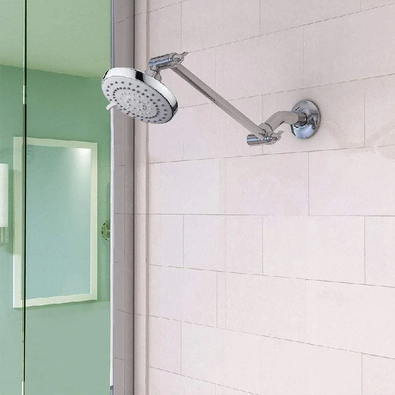 Verstellbarer Duschkopf-Verlängerungsarm 11 Zoll ABS Anti-Leck Dusch-Verlängerungsarm Badezimmer-Hardware-Zubehör – Detail 5