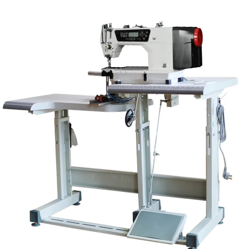 Computer small mouth automatic thread cutting high-speed flat car sewing machine small diameter cuff trouser waist sewing
