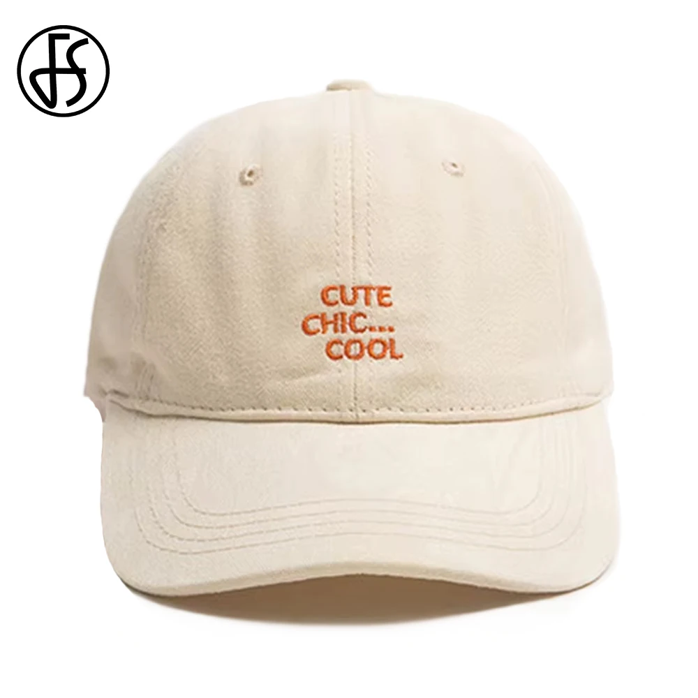 

FS 2025 Beige Orange Baseball Caps For Men Luxury Brand Women Designer Hats Winter Stylish Streetwear Hip Hop Cap Bone Masculino