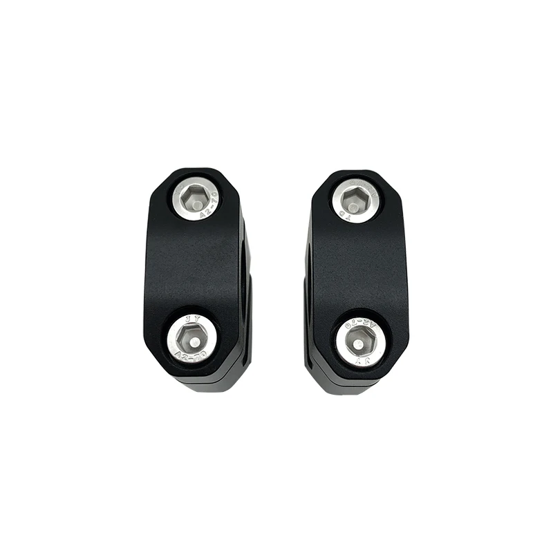 1 paar Motorrad Universal Lenker Riser Bar Montieren Griff Klemme Universal 28mm 1 1/8 "22mm 7/8" für Honda BMW YAMAHA Suzuki – Detail 7