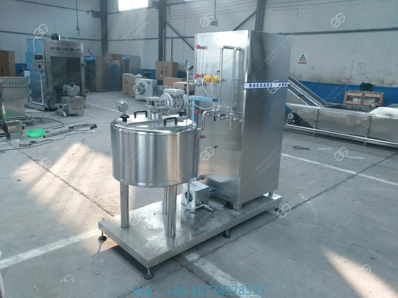 

Mr/ Milk Pasteurizing Machineilk Pasterizer/ Dairy Pasteurize