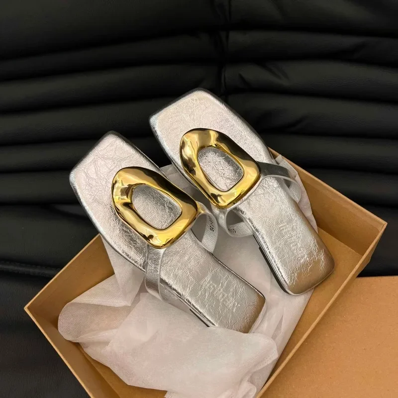 

Женские сандалии больших размеров, летняя одежда Drag 2024, новинка Cool Drag