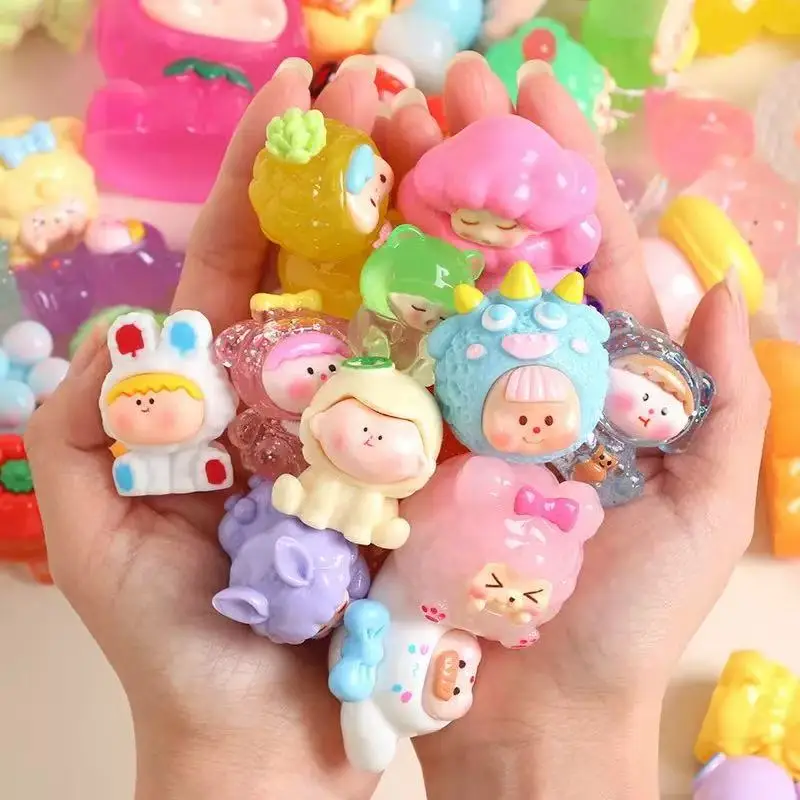 Mini Animal Surprise Blind Bags Cute Luminous Assorted Colors Animals Blind Box Toys for Birthday Gifts Christmas Gifts