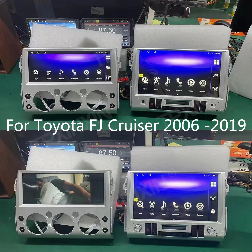 For Toyota FJ Cruiser 2006 - 2019 Android Car Radio 2Din Stereo Receiver Autoradio Multimedia Player GPS Navi Head Unit Screen