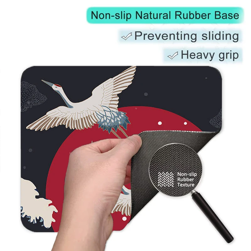 Japanese Art Master Mouse Pad New 45X40 Oversized Computer Table Pad Anti Slip Wear-resistant Office Desk Mats  Accessories Rug