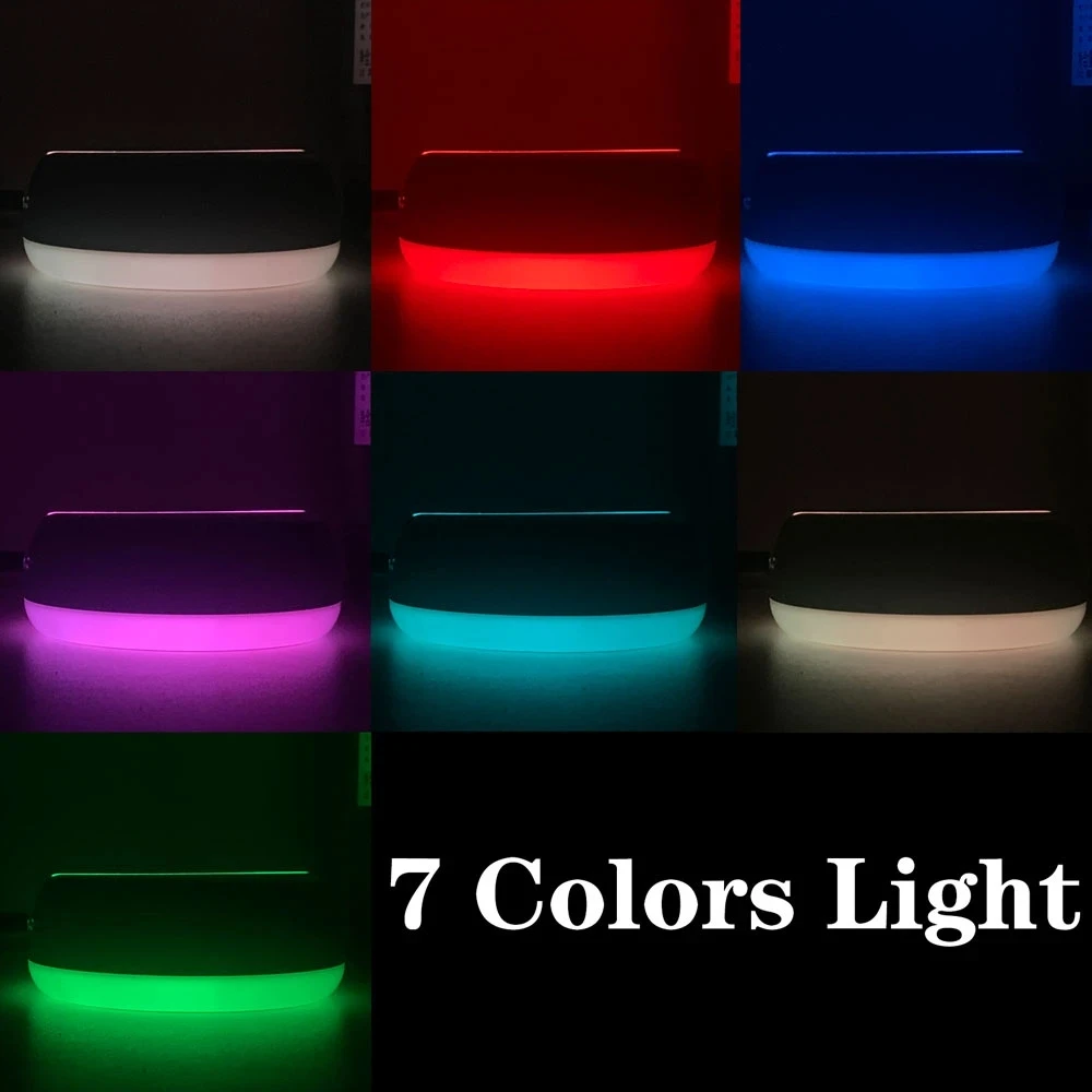 7 Color LED Train Toy Birthday Gift 3d Night Light Motorcycle Airplane Car Kid Touch USB Table Lamp Decoration Bedside Desk Lamp