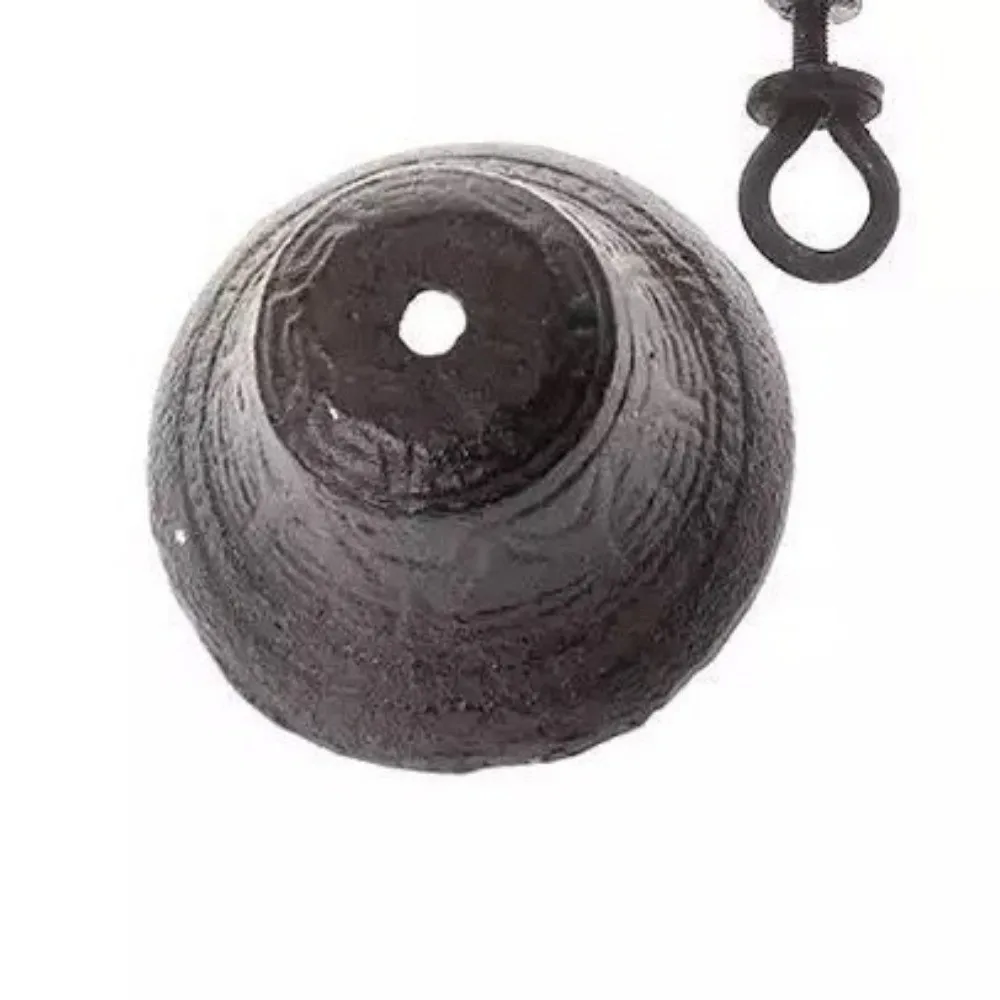 Rustic Retro Outdoor Bell Weatherproof Handmade Vintage Doorbell Metal Distressed Finish Decorative Bell Home Decoration