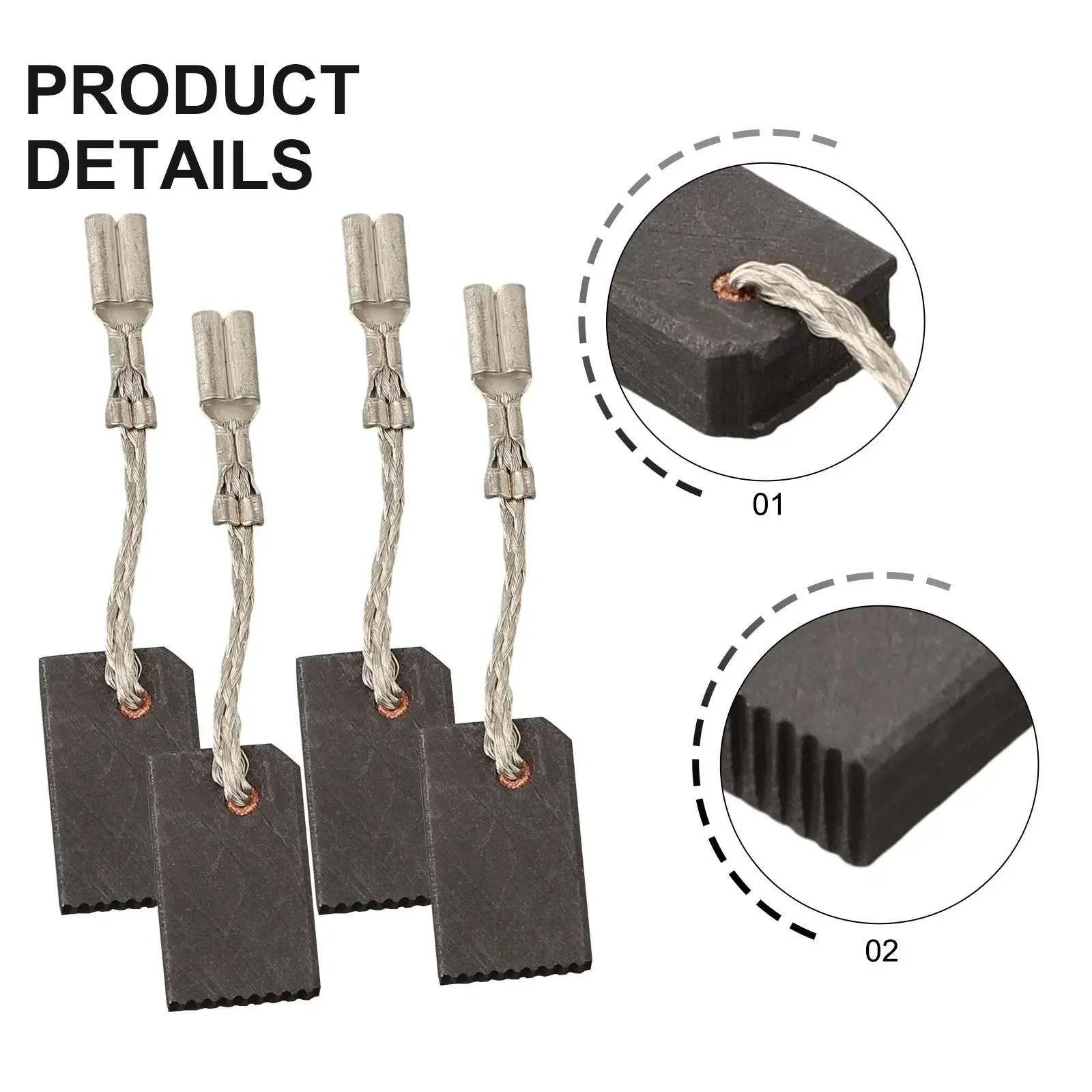 51016Mm Carbon Brus… - image