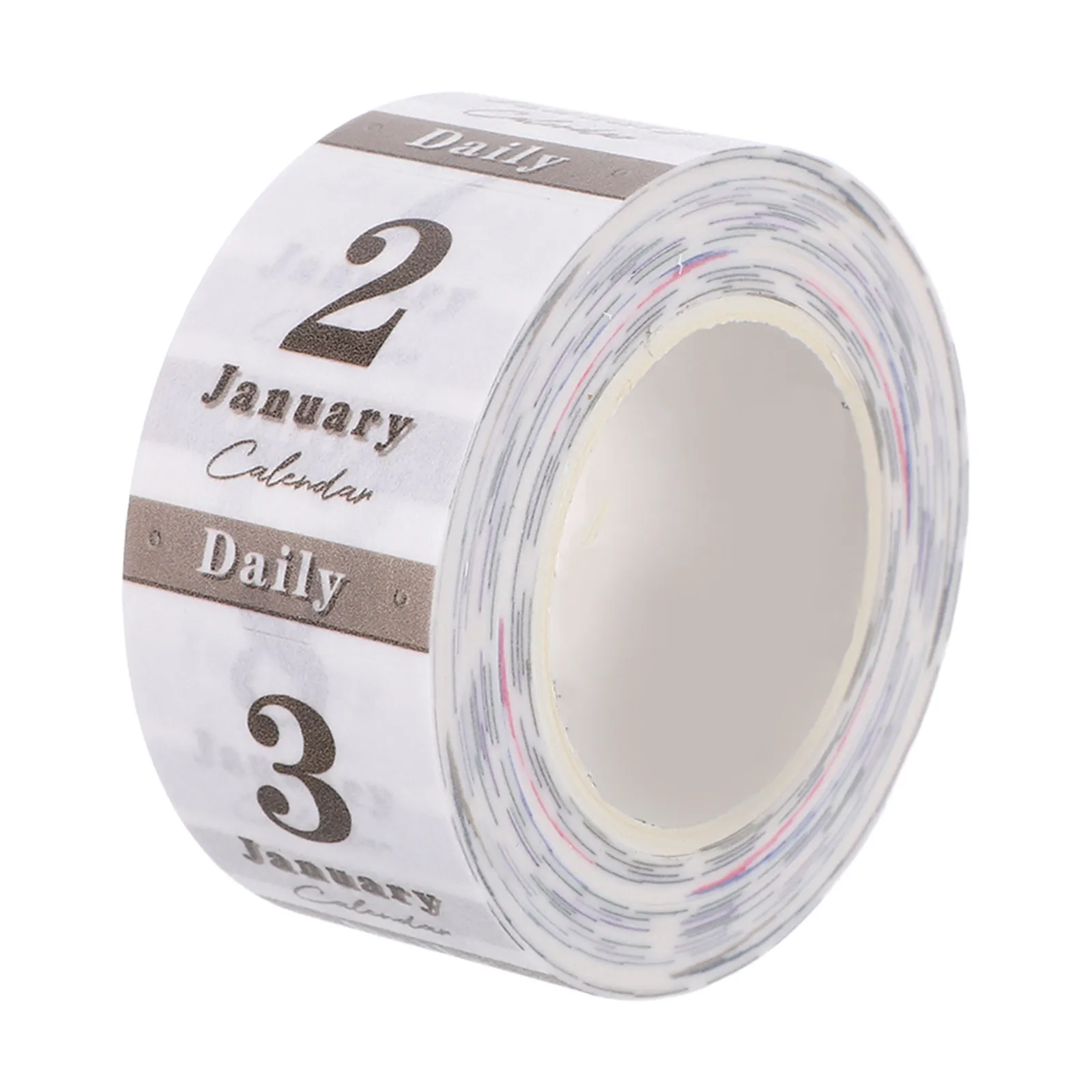 

1 Box 365 Day Calendar and Paper Stickers Numbered Planner Stickers for Monthly Schedule Daily Use Cute Date Labels Notebook