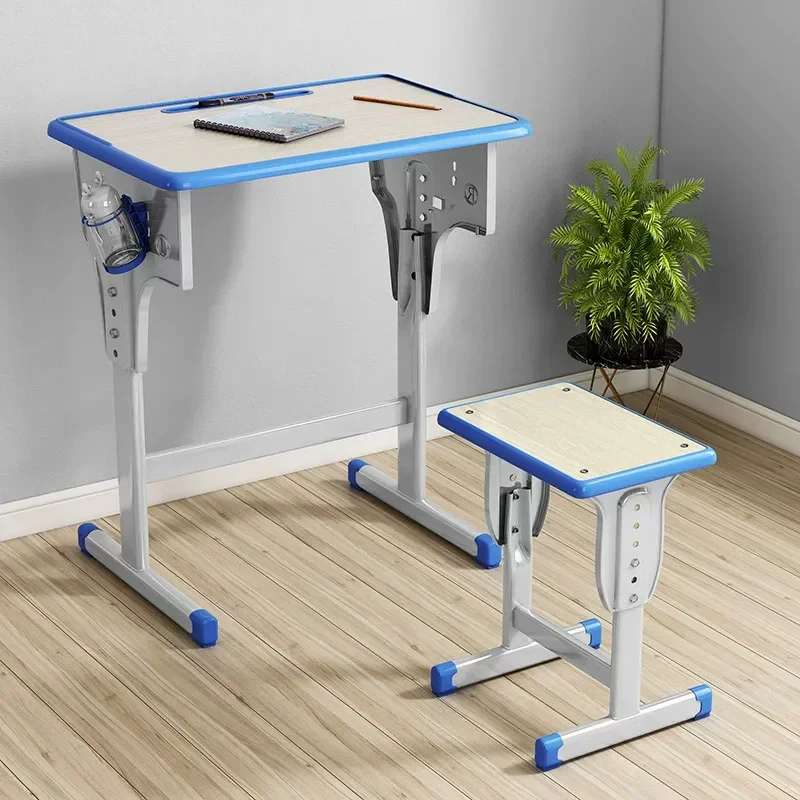 Small and medium school students desks and chairs, school desks, training desks, tutoring classes, children's study table