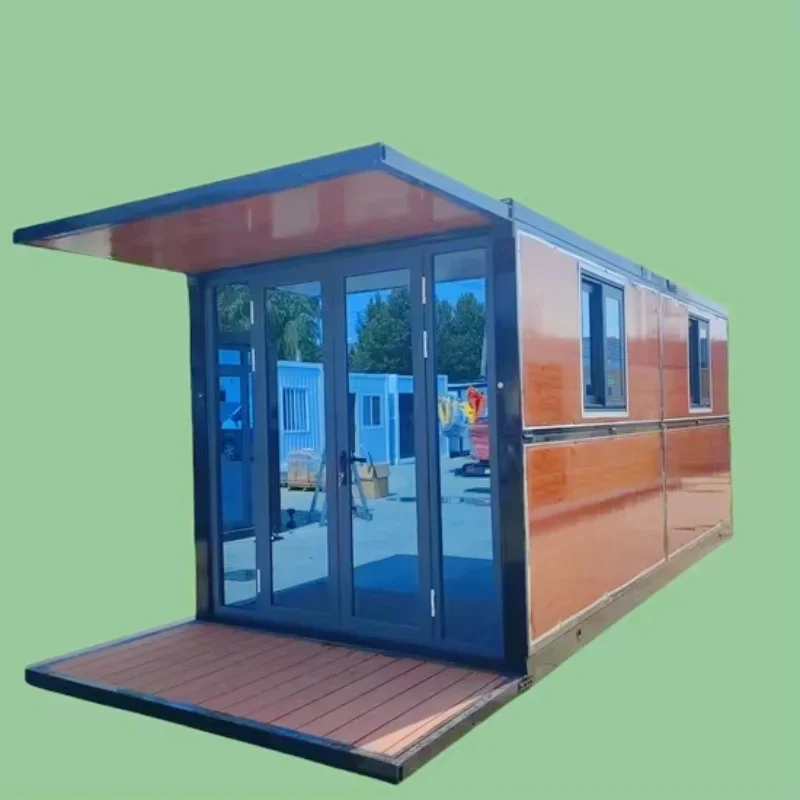 High Quality Steel Structure Building Prefabricated Foldable Container House with Kitchen and Bathroom for Outdoor Comfort Home