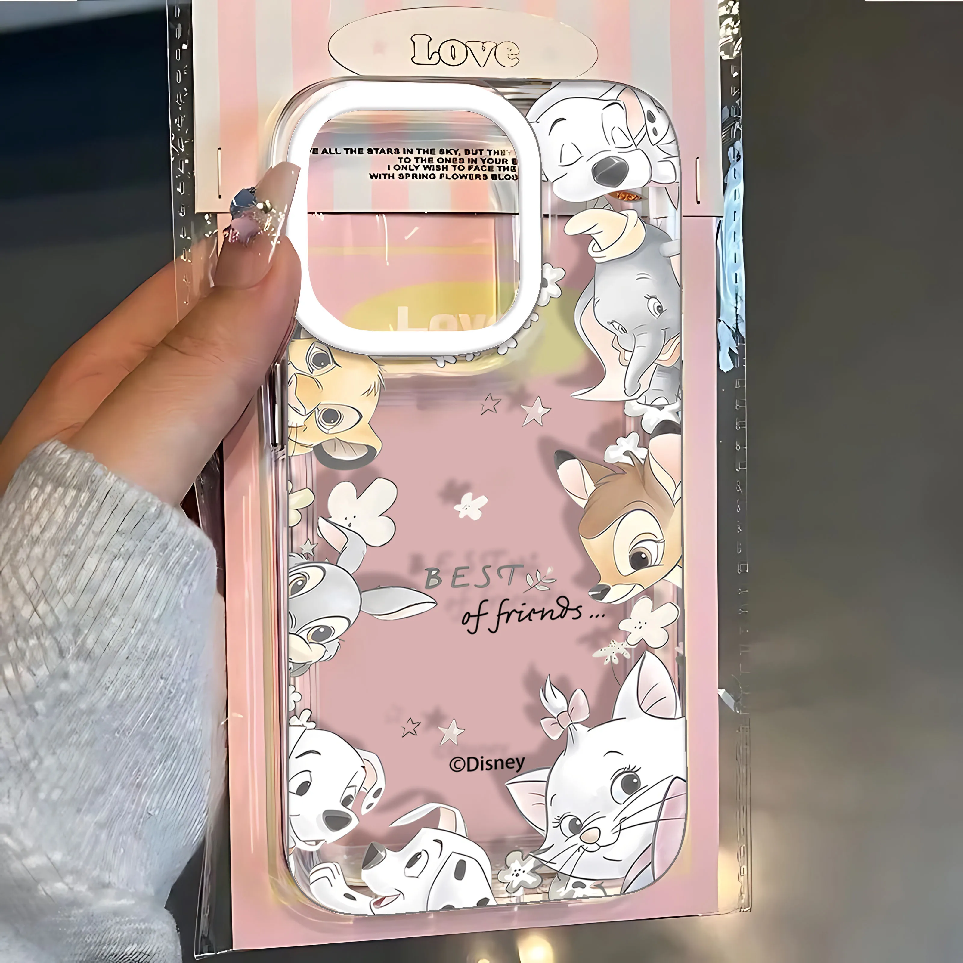 Lovable Disneys Animals Hot Phone Case For iPhone 16 15 14 13 12 11 Mini Pro Max X XR XSMax 7 8 Plus Transparent Soft TPU Cover