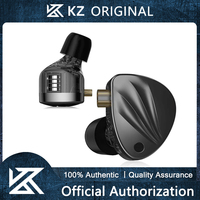 KZ Krila In Ear HiFi Earphone 1DD+1BA High-end Tunable balanced armature Earphones Monitor Headphone Cancelling Earbuds