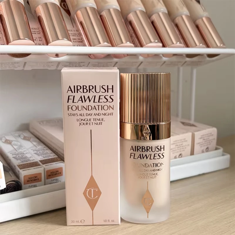 Charlotte Tilbury Liquid Foundation Liquid Setting Spray Silky Long-lasting Concealer Moisturizing Contour Enhancing Face Makeup - view 2