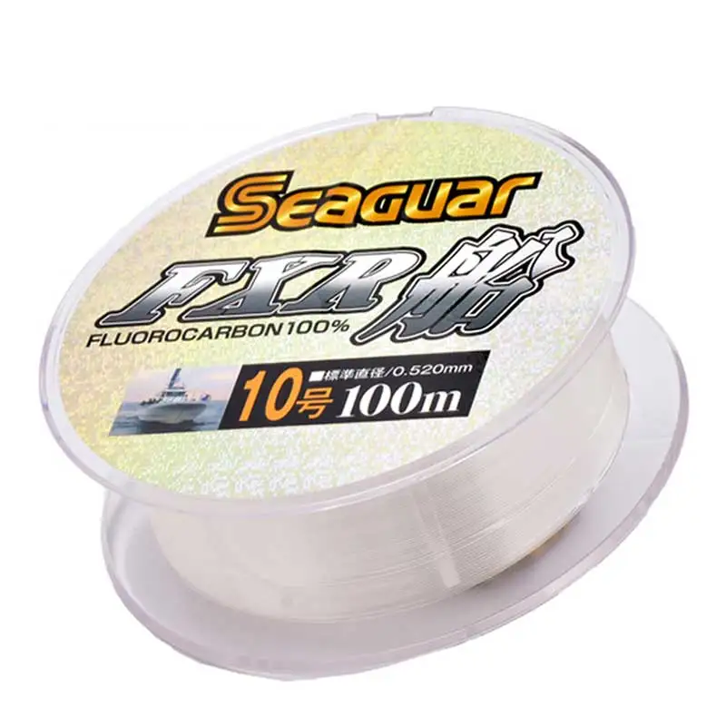 SEAGUAR FXR BOAT Original Fishing Line  6LB-12LB 100% FLUOROCARBON Fishing Lines 100M