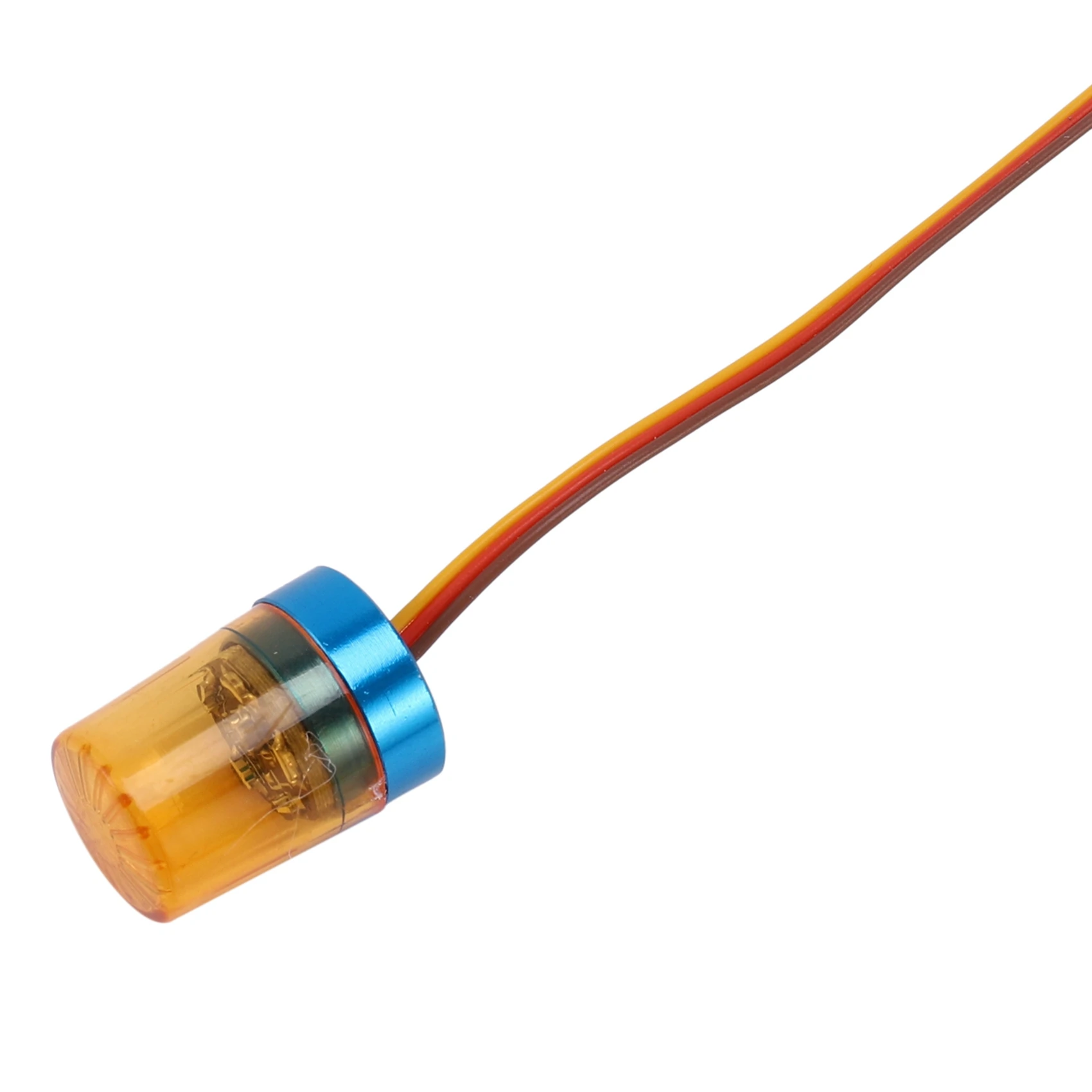 A003 2X Lampada LED multifunzione Strobing-Blasting/Lampeggiante/Luce rotante per 1/10 RC Modello di auto 1:14 Tamiya Trattore RC Truck