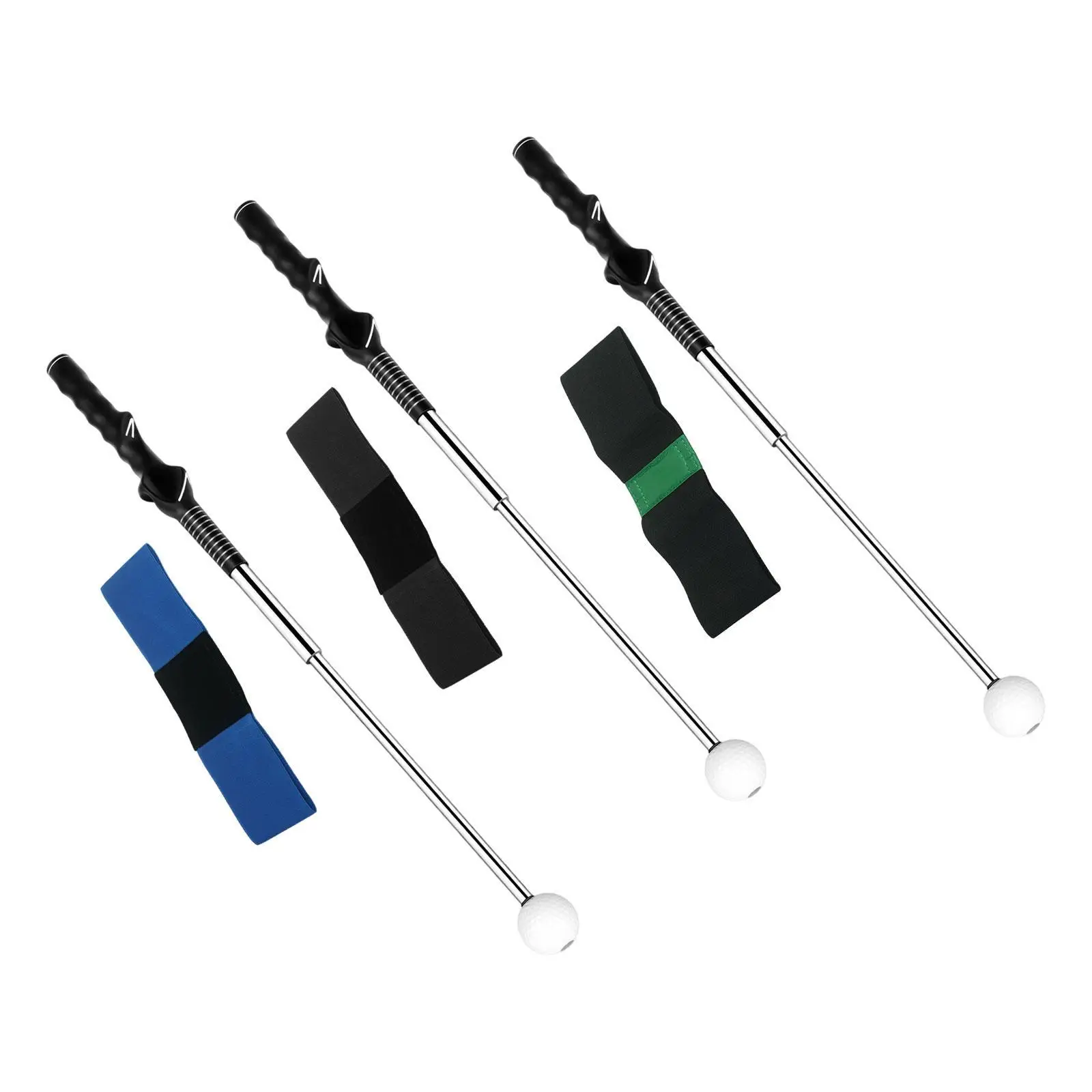 

Warm up Stick Comfortable Grip Golf Swing Trainer for Strength Tempo Rhythm