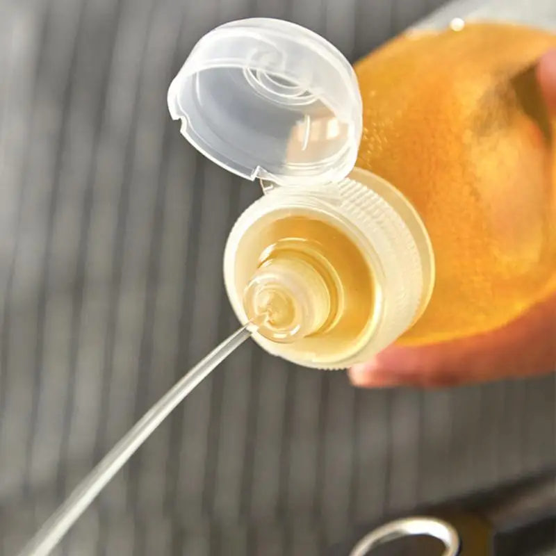 1~10PCS Kitchen Squeeze Oil Bottle Oil Spray Bottle Condiment Spray Bottles Cooking Baking Ketchup Mustard PP5 Sauces Olive BBQ