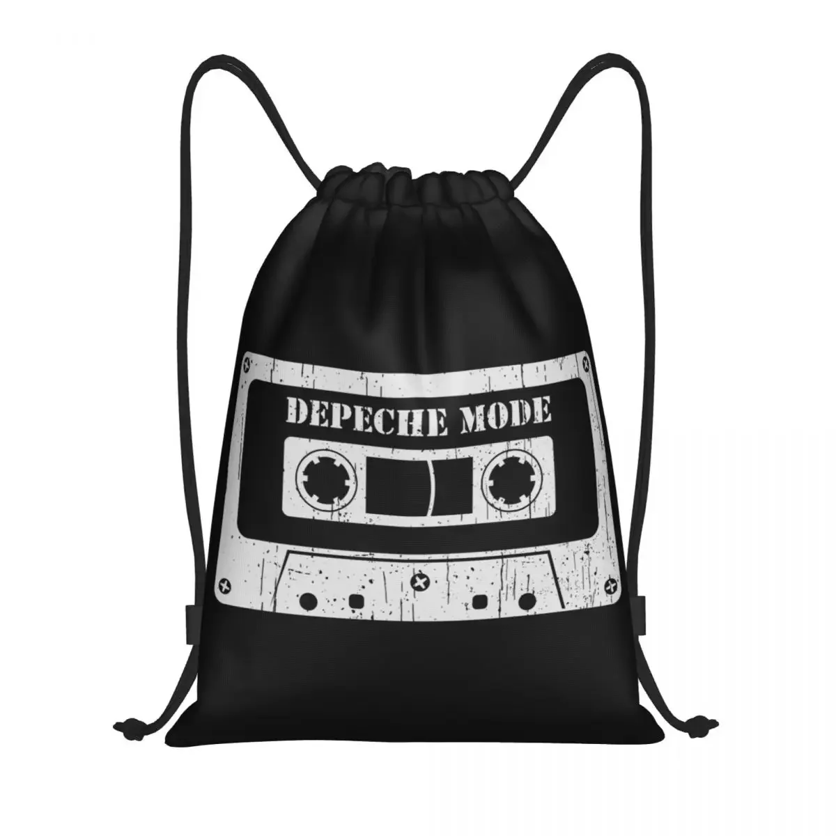 Custom Electronic Rock  Cool Mode awstring Backpack Bags Women Men Lightweight Gym Sports Sackpack Sacks For Yoga