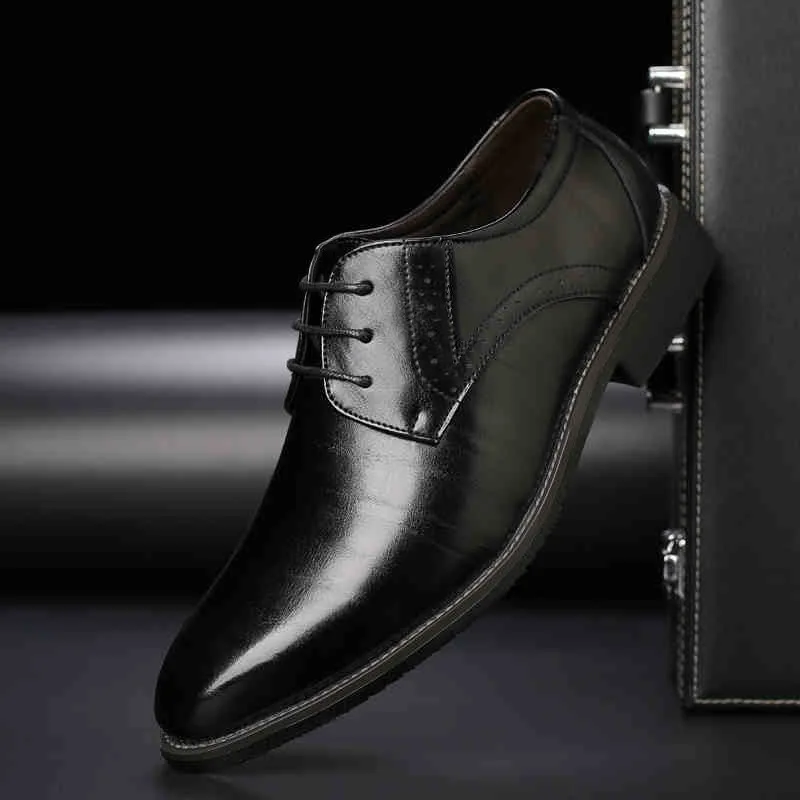 Oxfords sapatos para homem vestido sapatos de couro preto sapatos formais design luxo festa casual masculino oxford terno sapato sapatos para