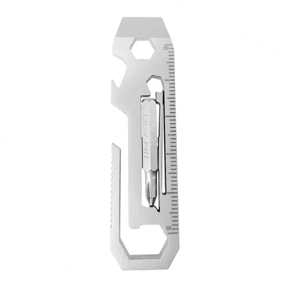 Multi-purpose Tool Convenient Multitool Card Stainless Steel Hexagon Wrench  Practical 7 in 1 Multi-purpose Tool Gadgets