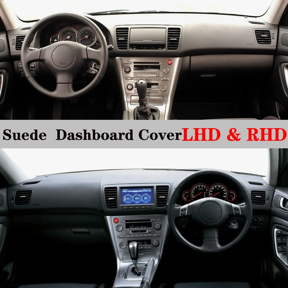 Dashboard Dashboard Dashmat Hoes Lederen Pad Zonnescherm Bescherming Antislip Accessoires Voor Subaru Outback Legacy B4 B13 2004 2005 - 2009 - afbeelding 2