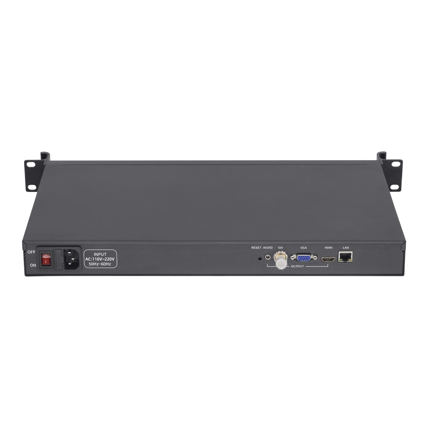 

SRT RTSP RTMP H.265 H.264 1U Rack Transmitter IP Stream Receiver IPTV VGA HDMI SDI Video Decoder Box Card