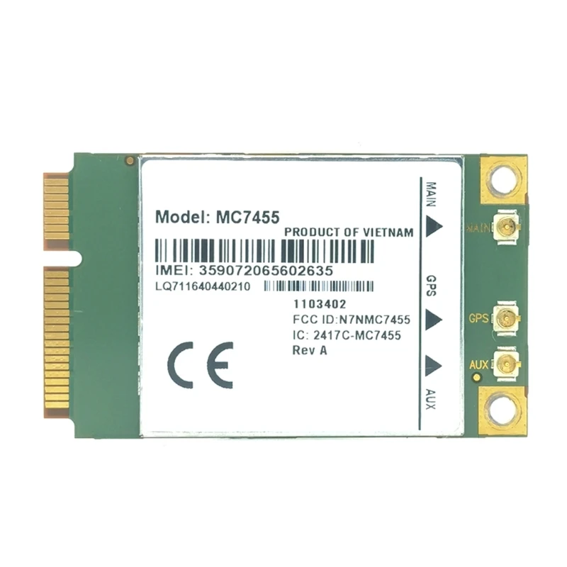 

Q22A MC7455 4G LTE CAT6 Networking Card Optimized For DIY Enthusiasts Long Usage
