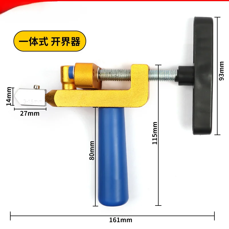 2 in 1 Glass Ceramic Tile Cutter with Knife Wheel Diamond Roller Cutter Cutting Machine Opener Breaker Tools Accessories