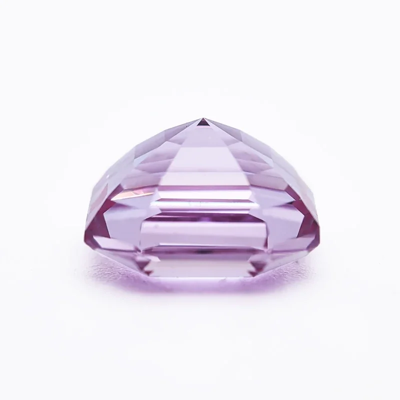 Laboratório cultivado alexandrite asscher forma mudança cor pedra encantos pedra preciosa diy anel colar brincos materiais principais certificado