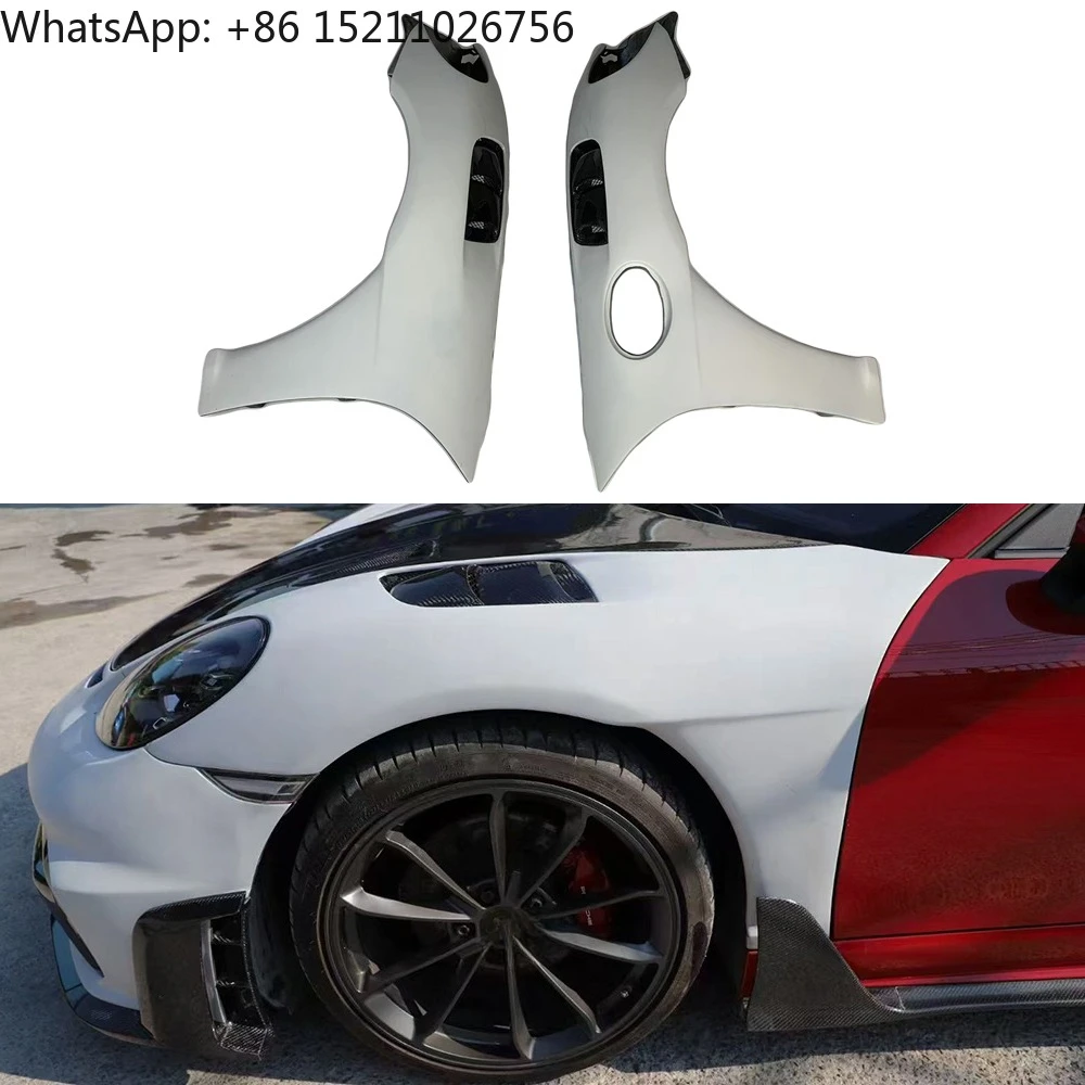 

Wholesale Fiberglass Carbon Fiber Vented Front Fenders for Porsche 718