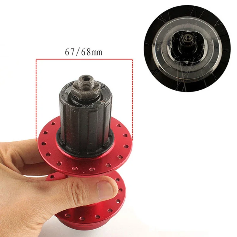 1 PC Bicycle Bike Spoke Protector Disc Brake Cassette Flywheel Hubs Protection Cover Outdoors Riding Bikes Accessories 155MM