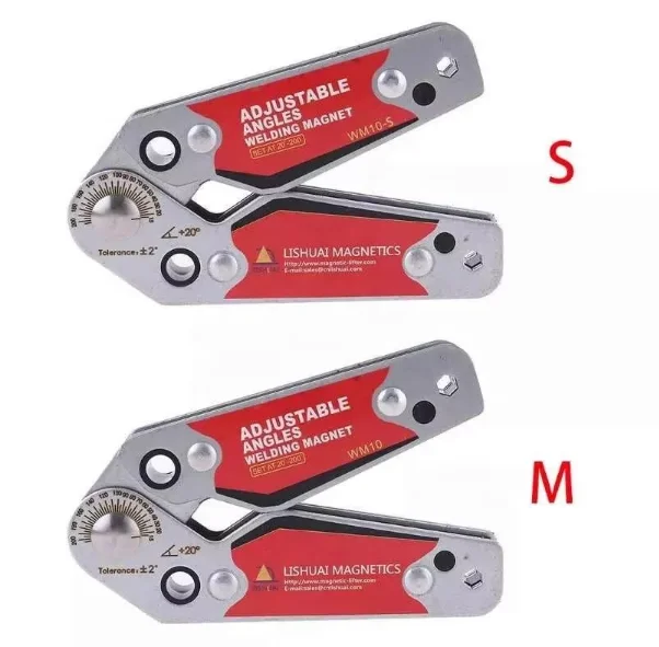 

Fixture Corner Clamp Adjustable Magnets Welding Locator Magnetic Holder Welding