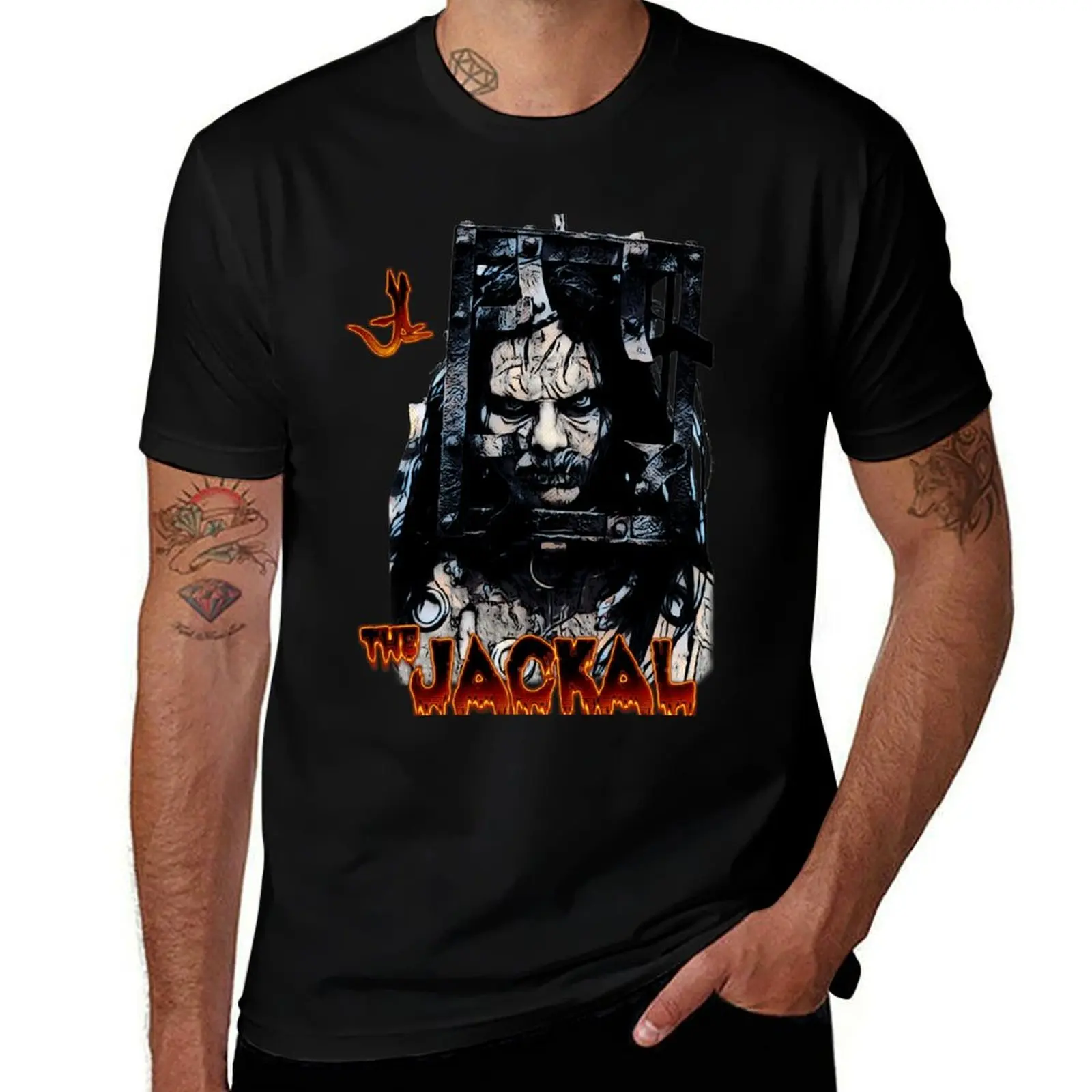 the Jackal - 13 ghosts T-Shirt summer clothes football t shirt boys animal print mens funny t shirts