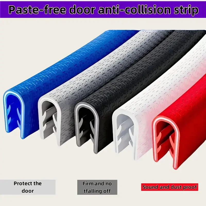 

Универсальная резиновая полоса для защиты дверей автомобиля от ударов и царапин при открывании: предотвращает вмятины и царапины при открывании дверей.