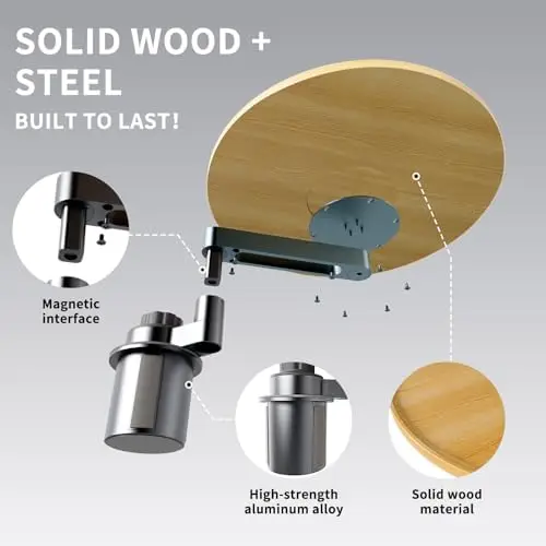 صواني السيارات وطاولات السيارة لأجهزة الكمبيوتر المحمولة، 360 °   طاولة حامل أكواب دائرية، عالمية