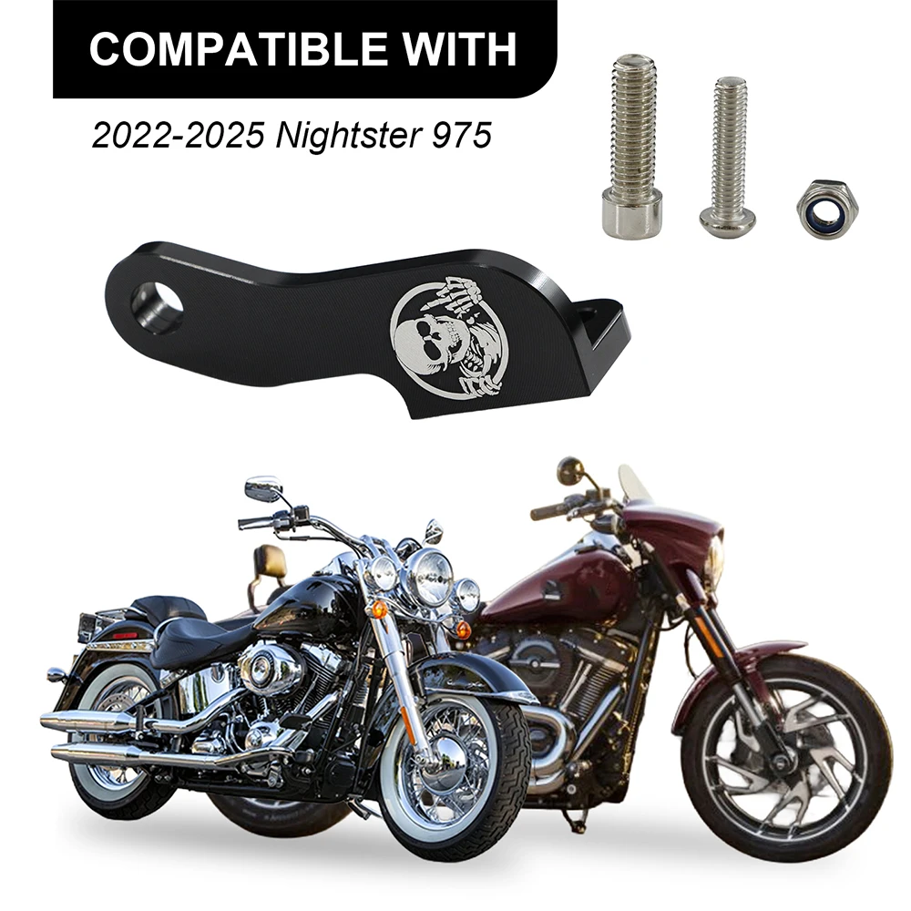 Motorcycle Easy Pull Clutch Shift Assist Bracket Neutral Gear Black Kit For Harley Nightster RH975 Special RH975S 2025 2022-2024