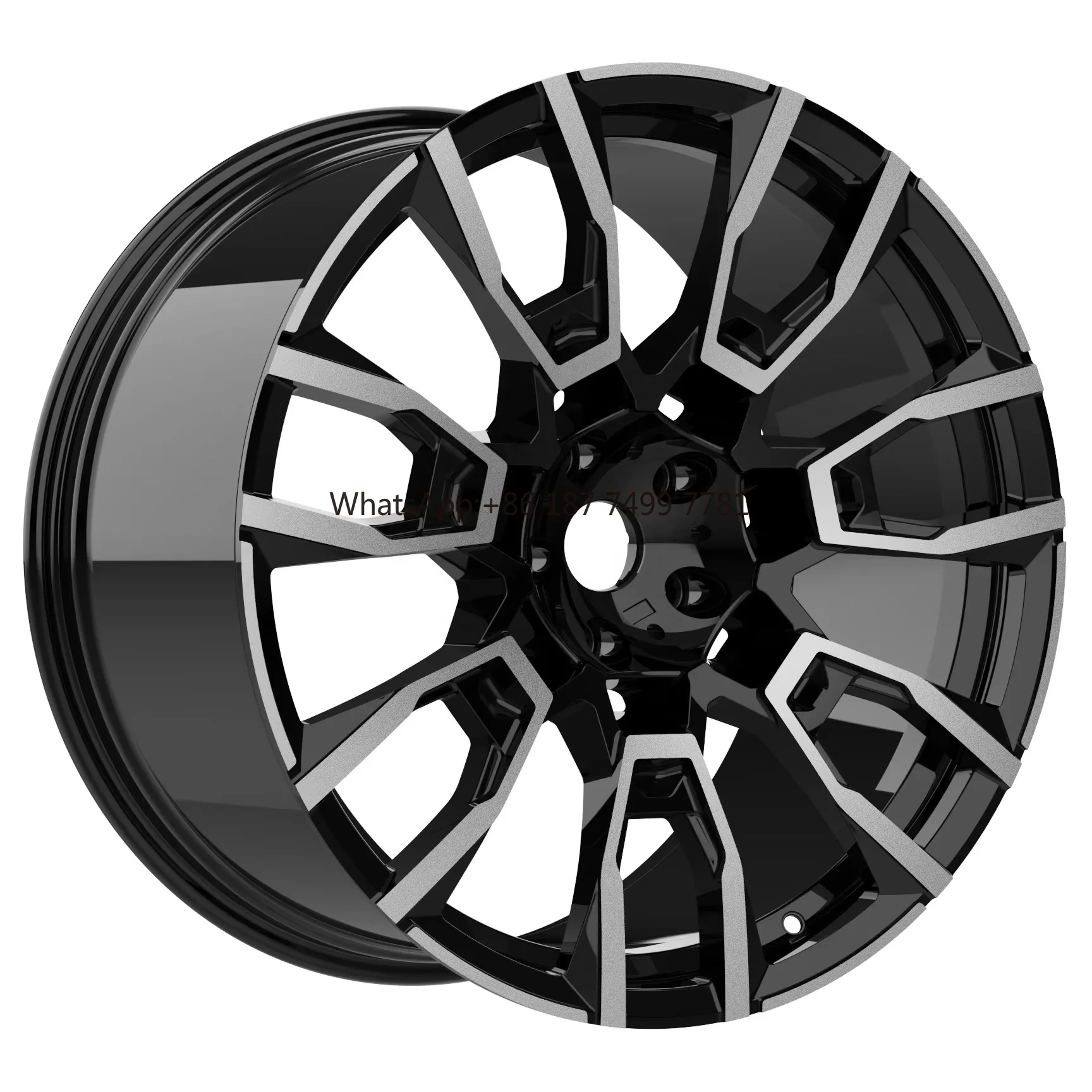 

Forged Deep Concave Wheel Fitments Wheels 21x11 Customize Rim Color Gloss Black With Machine Face