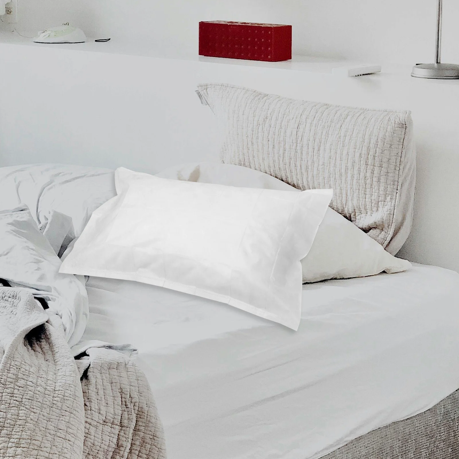 

50pcs Disposable Pillowcase Non-Woven Fabric Spa Massage Bed Cover Hotel Travel Pillow Protection Single Use Covers For