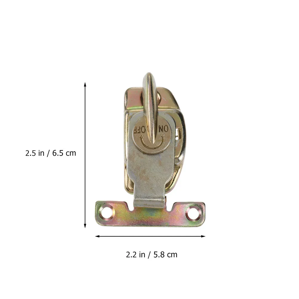 2Pcs Table Leaf Locks with Switch Prompt Indicator Easy Open Close Tight Joint Connector for Dining Table Extension Cabinet Door